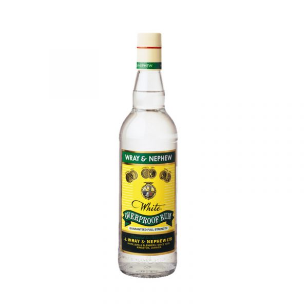 Wray & Nephew Rhum Blanc Overproof Rum 63° 70 cl Jamaïque